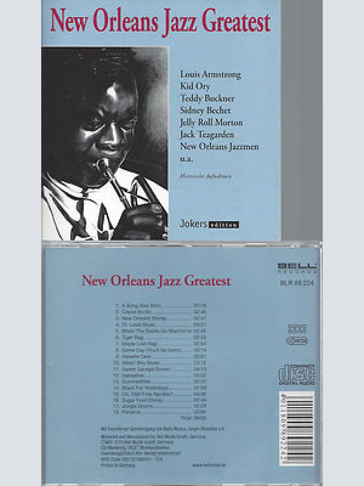 CD-NEW ORLEANS JAZZ GREATEST