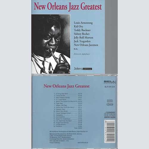 CD-NEW ORLEANS JAZZ GREATEST