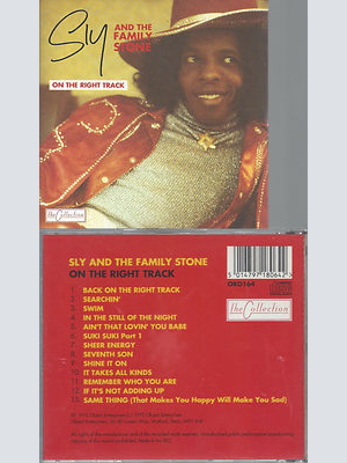 CD-SLY AND THE FAMILY STONE  ON THE RIGHT TRACK