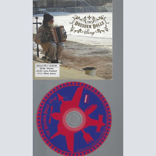 CD-THE DRESDEN DOLLS SING--PROMO