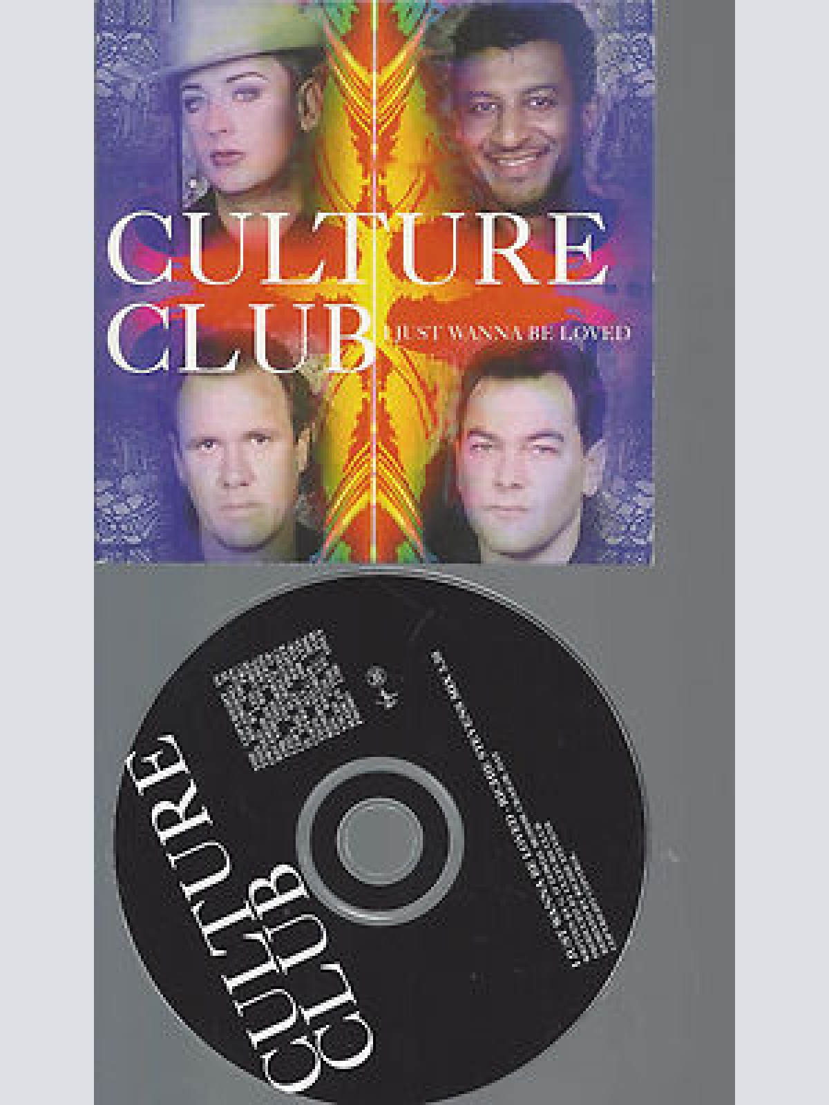 CD-CULTURE CLUB JUST WANNA BE LOVED --PROMO