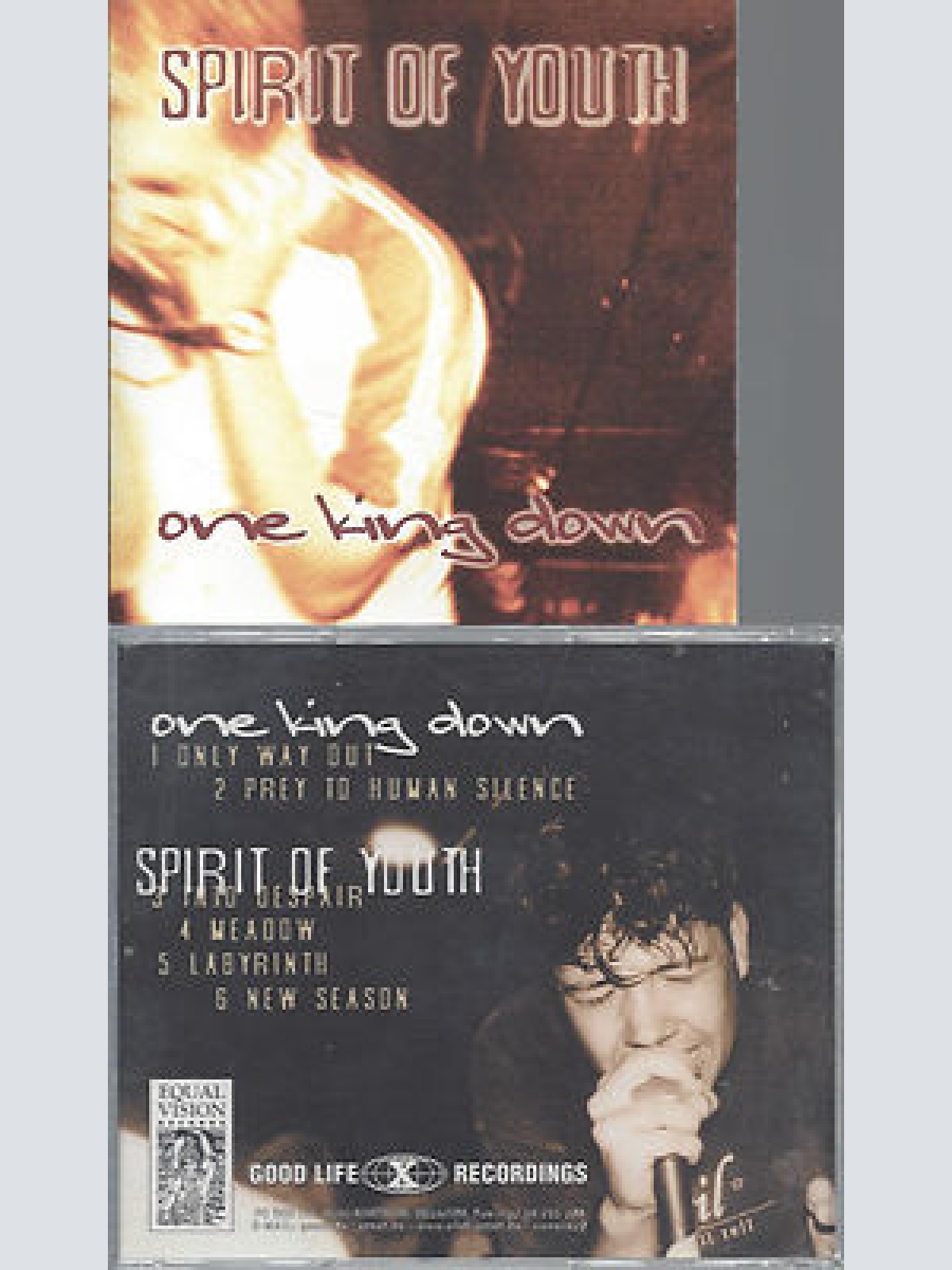 CD--SPIRIT OF YOUTH ONE KING DOWN
