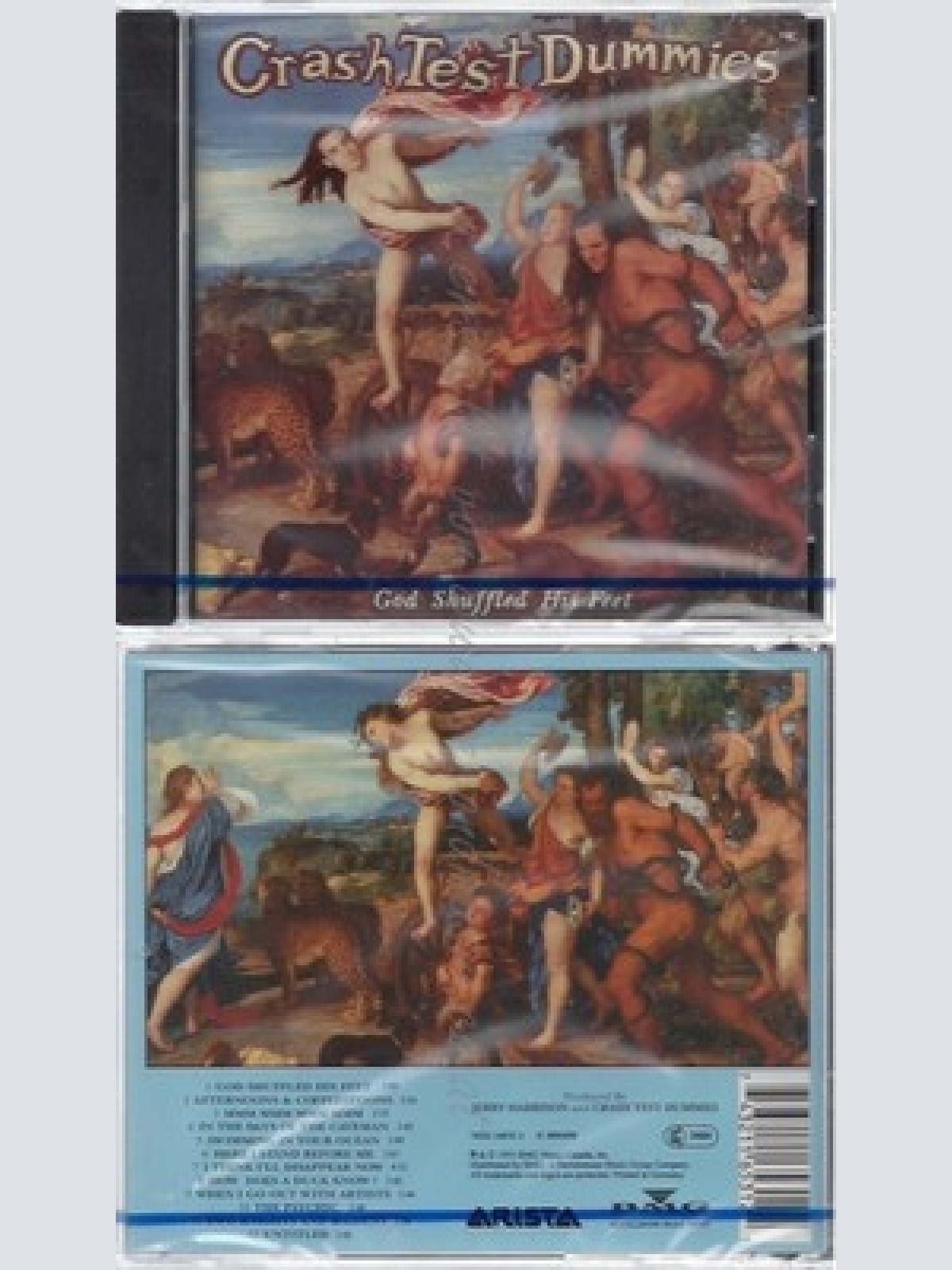 CD--NM-SEALED-CRASH TEST DUMMIES -1994- -- GOD SHUFFLED HIS FEET