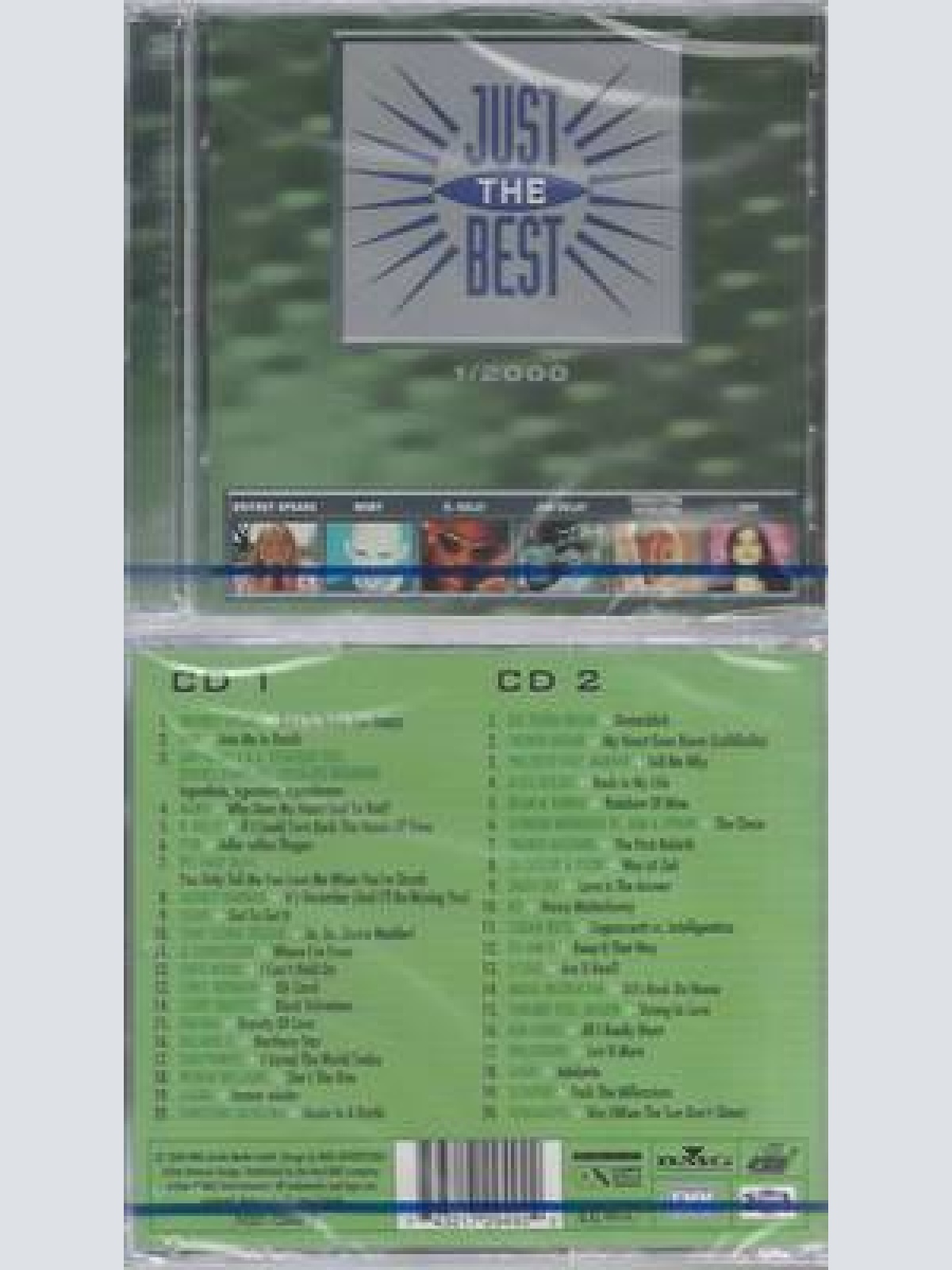 CD--NM-SEALED-VARIOUS -2000- - DOPPEL-CD -- JUST THE BEST 2000 VOL. 1