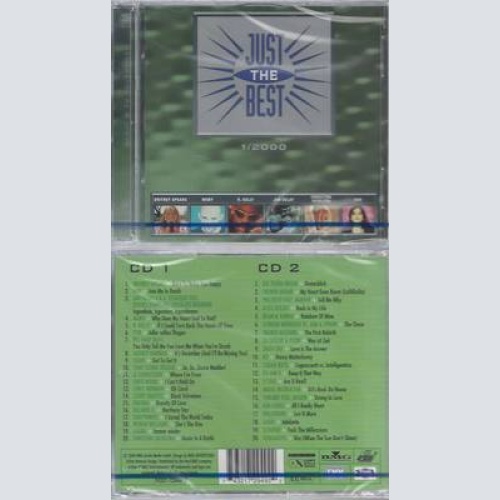 CD--NM-SEALED-VARIOUS -2000- - DOPPEL-CD -- JUST THE BEST 2000 VOL. 1