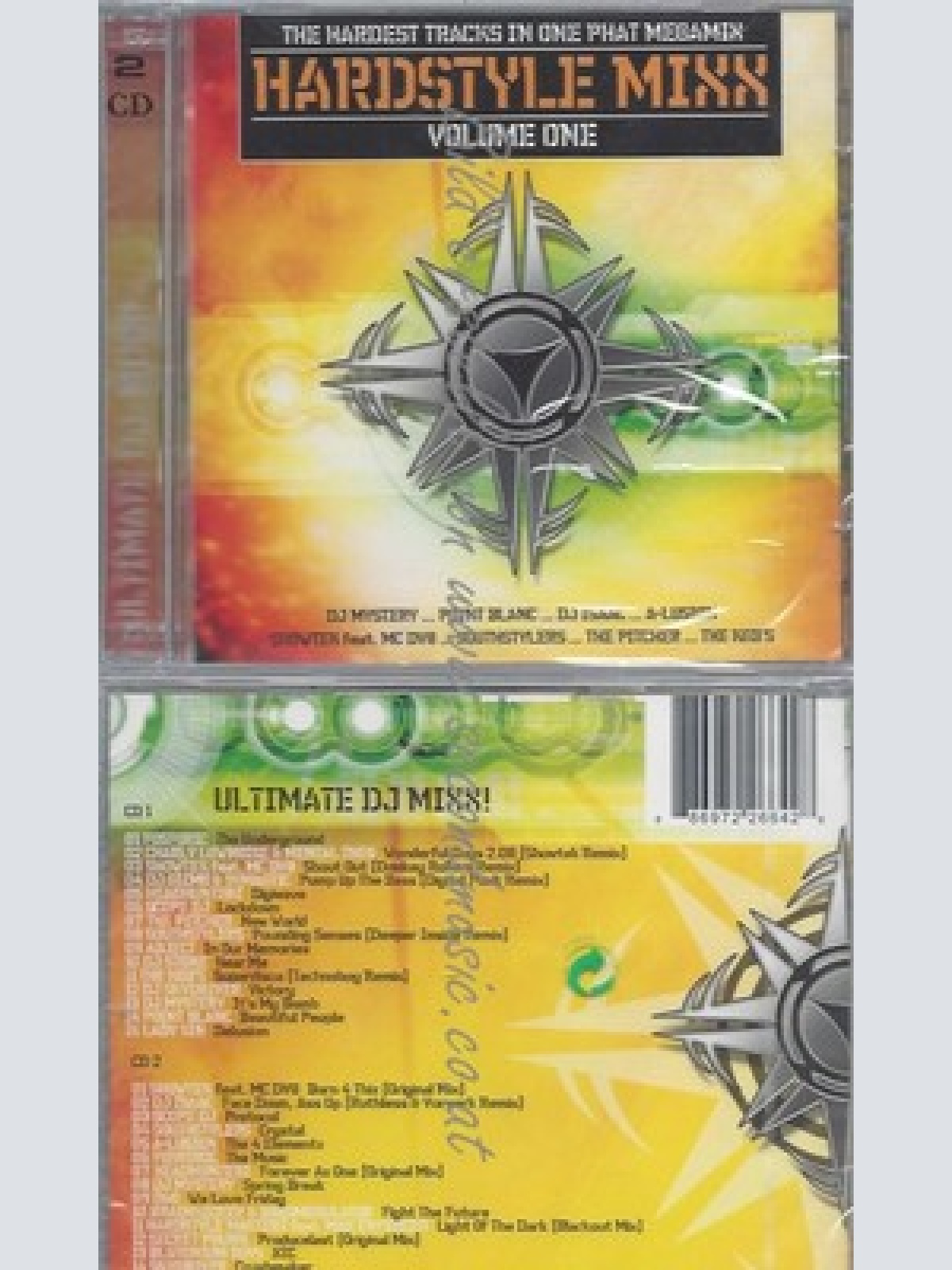 CD--VARIOUS--HARDSTYLE MIXX VOL.1 | DOPPEL-CD