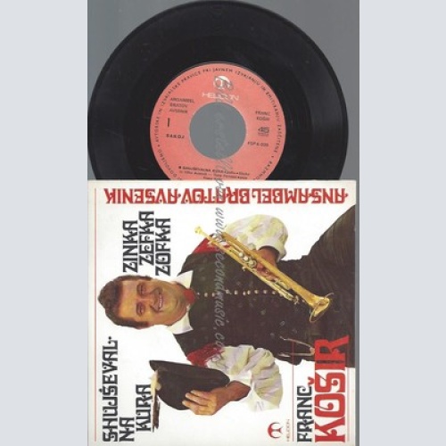 7"/ANSAMBEL BRATOV AVSENIK FRANC KOSIR--SHUJSEVAL NA KURA --HELIDON