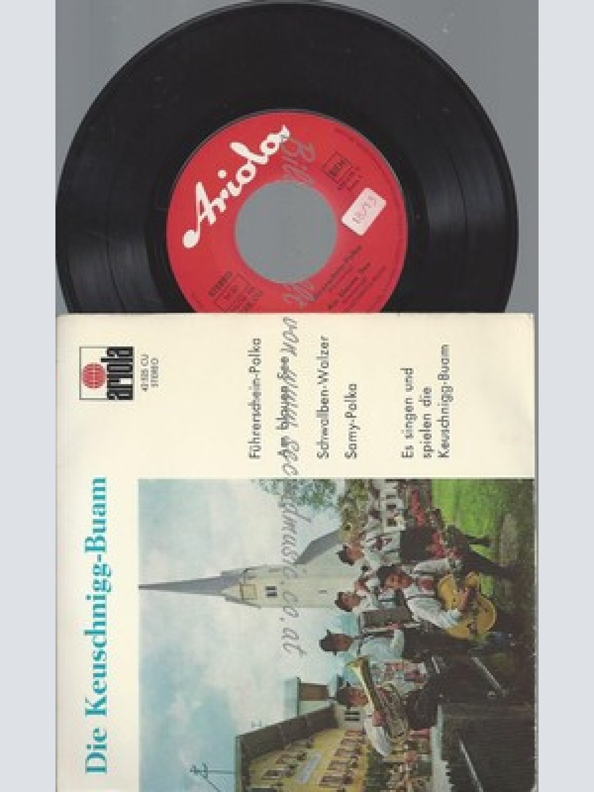 7"/DIE KEUSCHNIGG BUAM--EP--FÜHRERSCHEIN POLKA