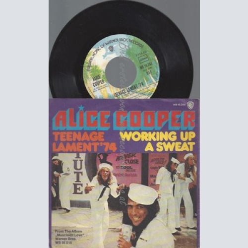 7"/ALICE COOPER TEENAGE LAMANT 74