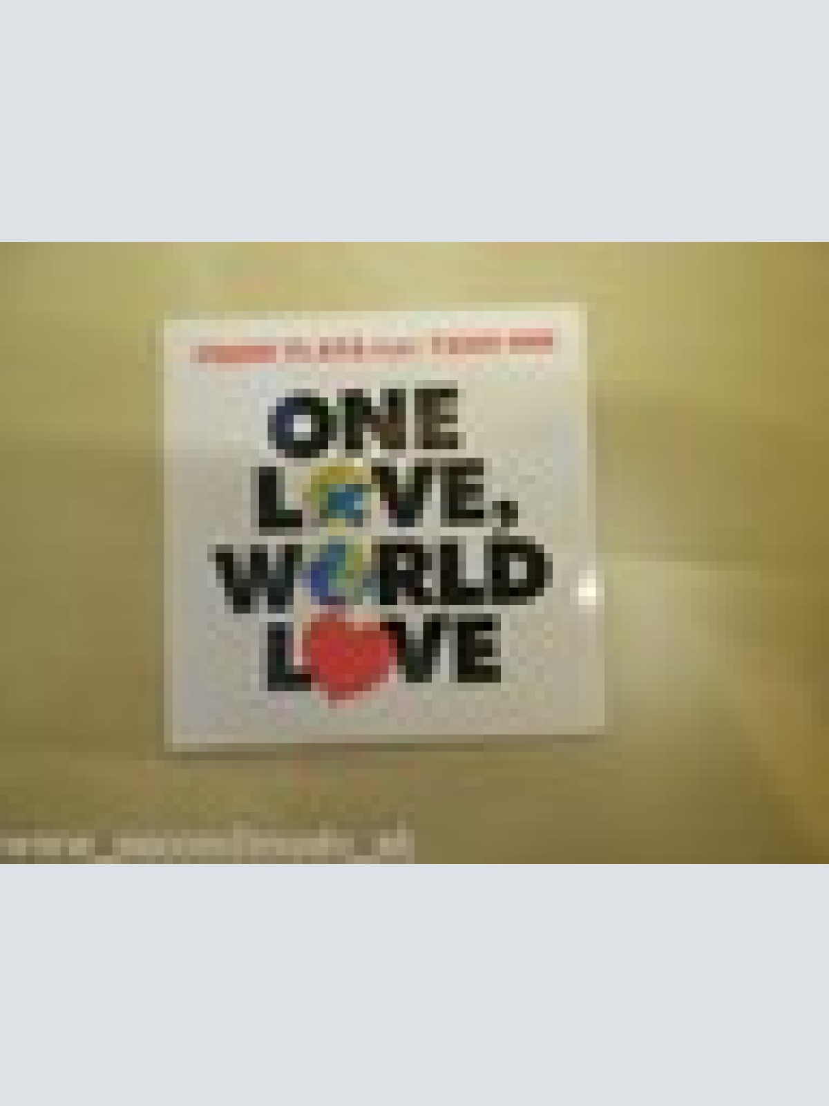 MAXI CD-- FRANK TI-YA FEAT YARDI DON--ONE LOVE WORLD LOVE-3 TRACKS--CARDSLEEVE