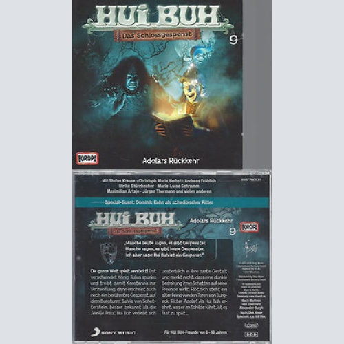 CD-HUI BUH DAS SCHLOSSGESPENST  ADOLARS RÜCKKEHR