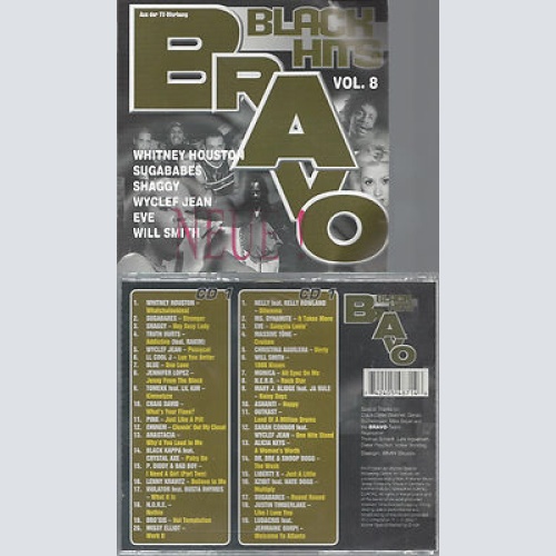 CD--BRAVO BLACK HITS 8