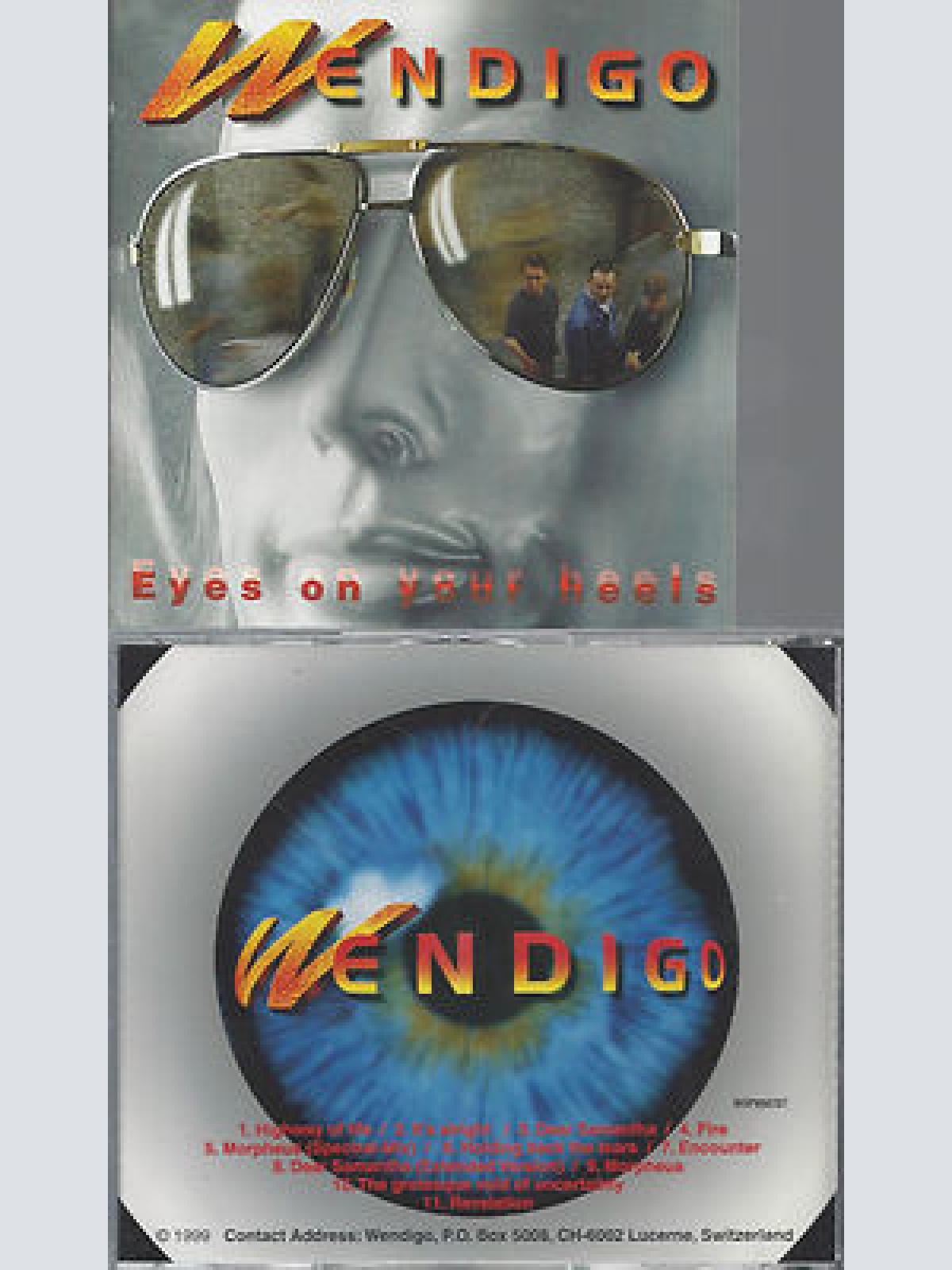 CD--WENDIGO EYES ON YOUR HEELS