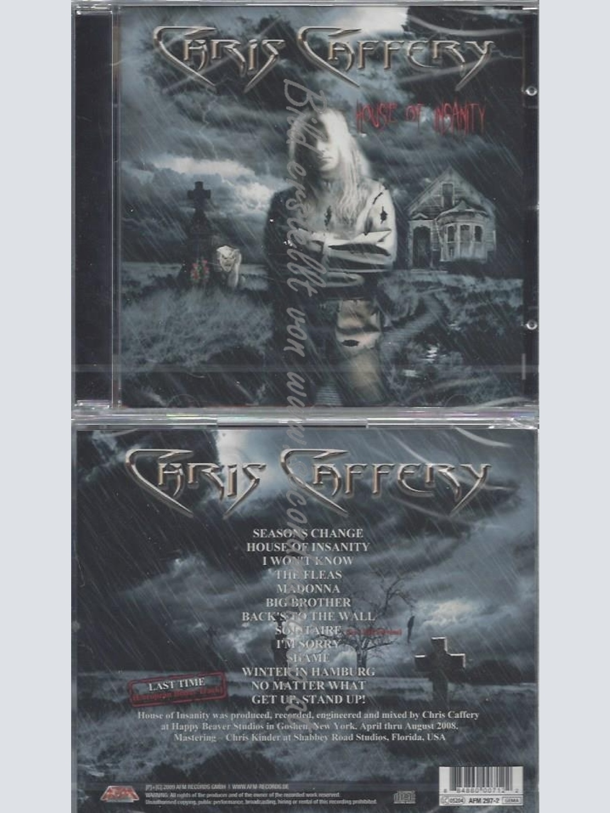 CD--CAFFERY--HOUSE OF INSANITY