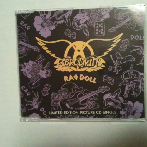 MAXI CD-- AEROSMITH --RAG DOLL--LIMITED PICTURE SINGLE --3  TRACKS