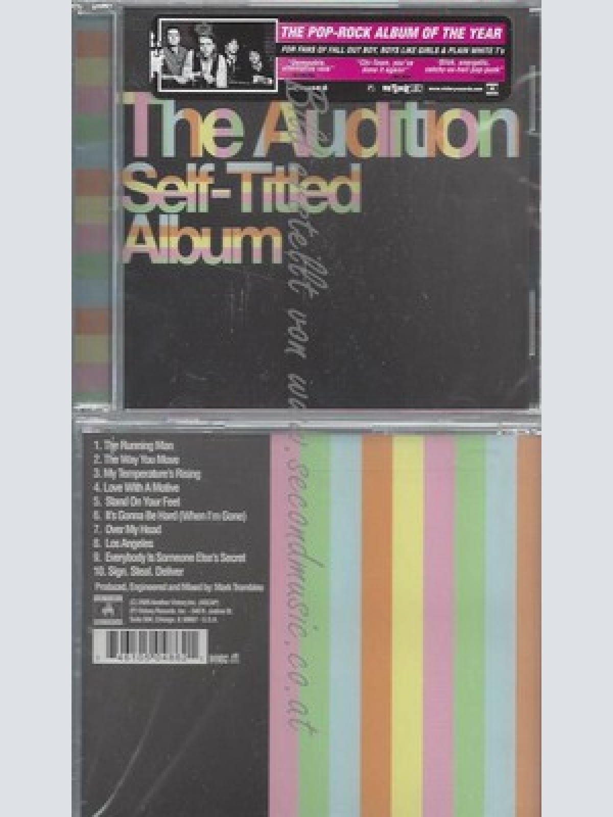 CD--THE AUDITION--SELF-TITLED ALBUM