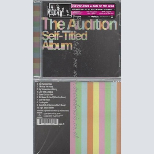 CD--THE AUDITION--SELF-TITLED ALBUM