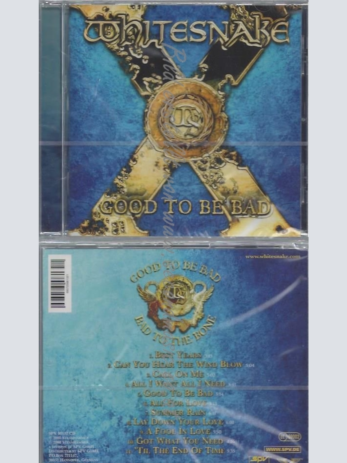 CD--WHITESNAKE--GOOD TO BE BAD