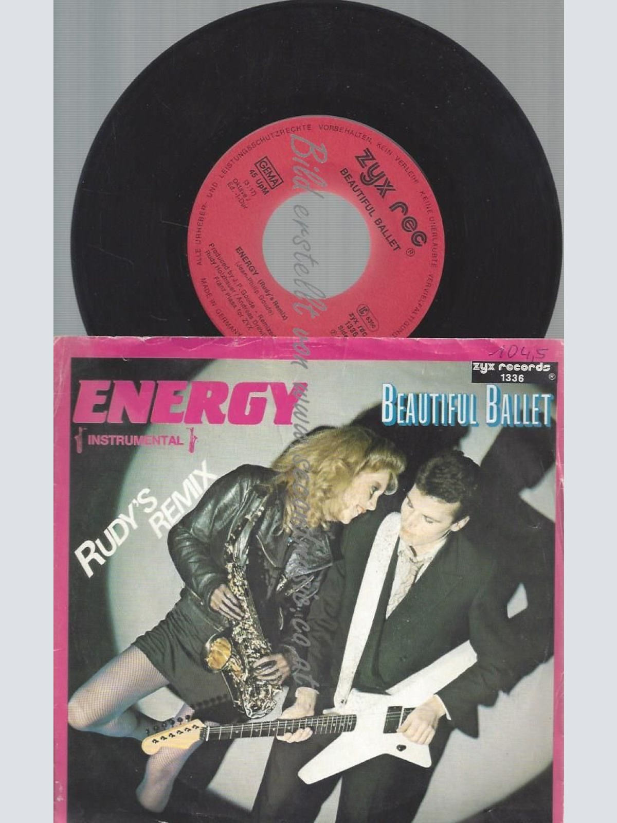 7"  Beautiful Ballet – Energy (Rudy's Remix)