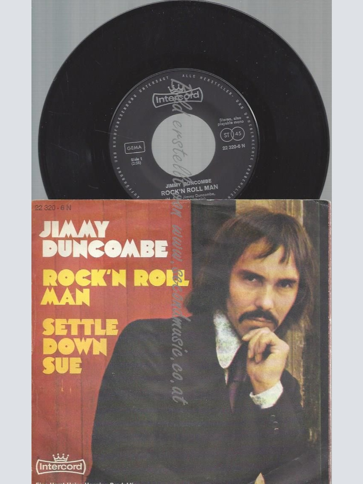 7"  Jimmy Duncombe Rock'N Roll Man