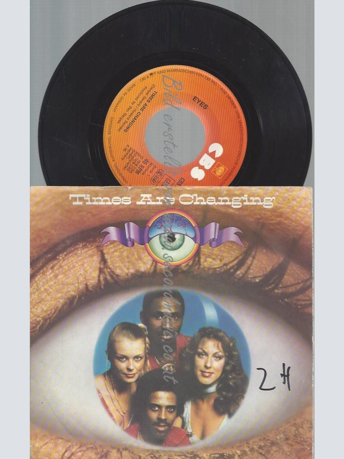7"  Eyes Times Are Changing