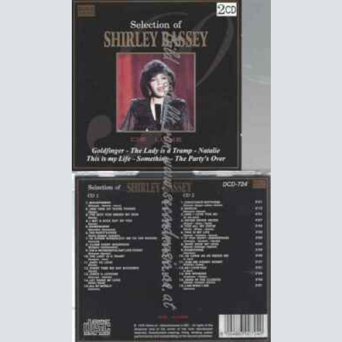CD--SHIRLEY BASSEY--SELECTION OF SHIRLEY BASSEY
