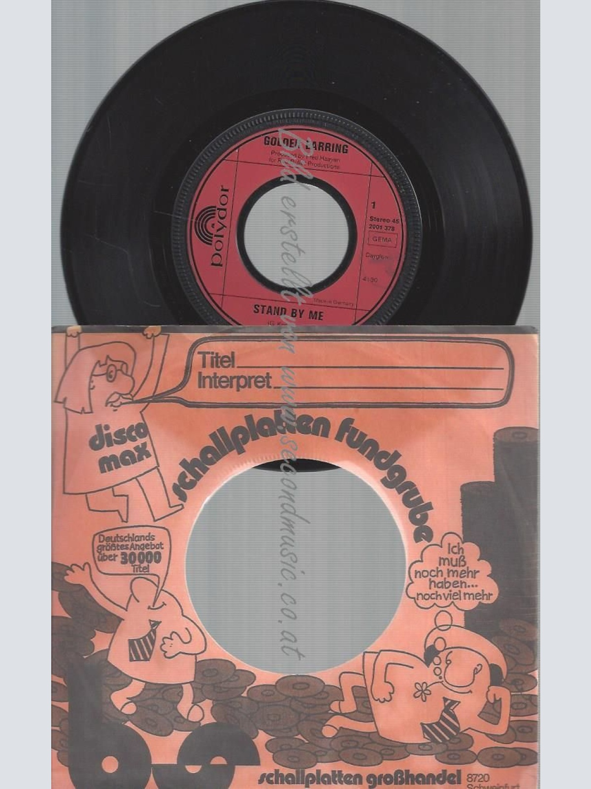 7"  Golden Earring – Stand By Me / All Day Watcher