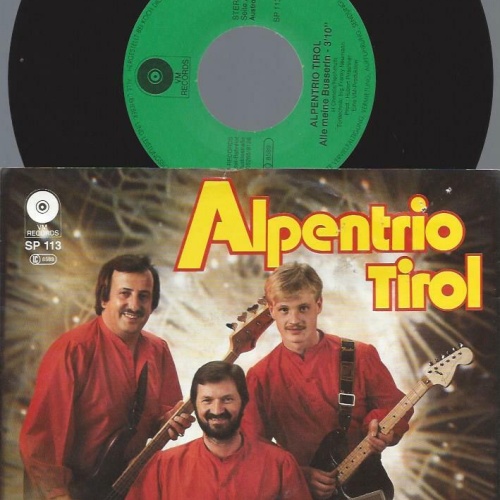 7"   Alpentrio Tirol – Alle meine Busserln