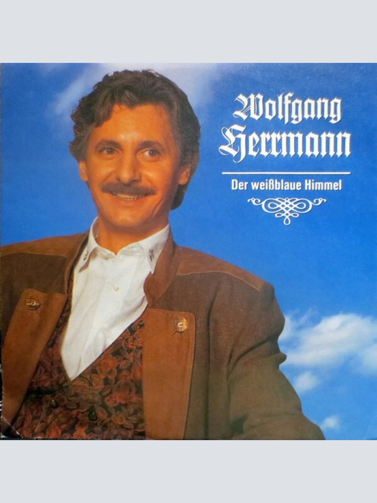7", Single Wolfgang Herrmann - Der Weißblaue Himmel