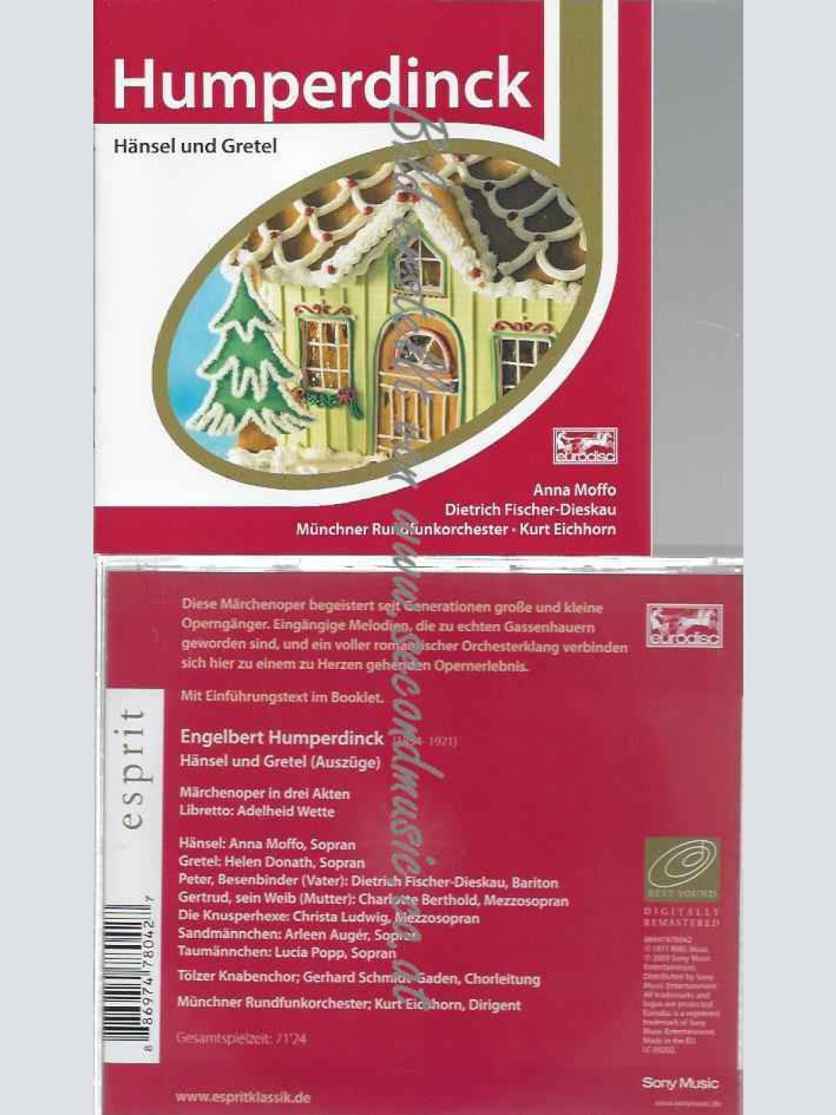 CD--HUMPERDINCK: HNSEL UND GRETEL (HIGHLIGHTS)/