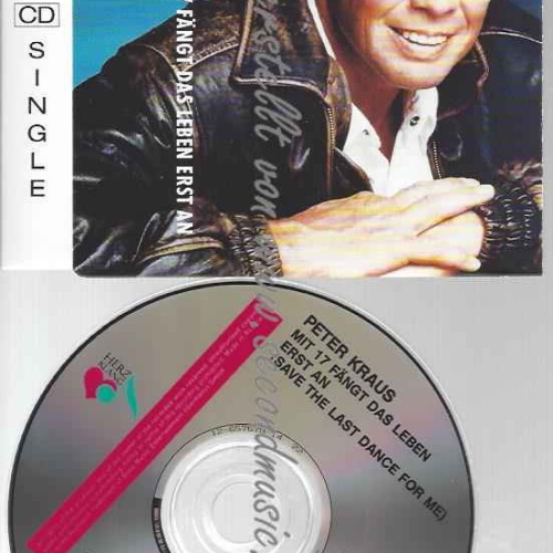 CD--PETER KRAUS--MIT 17  FÄNGT DAS LEBEN ERST AN (