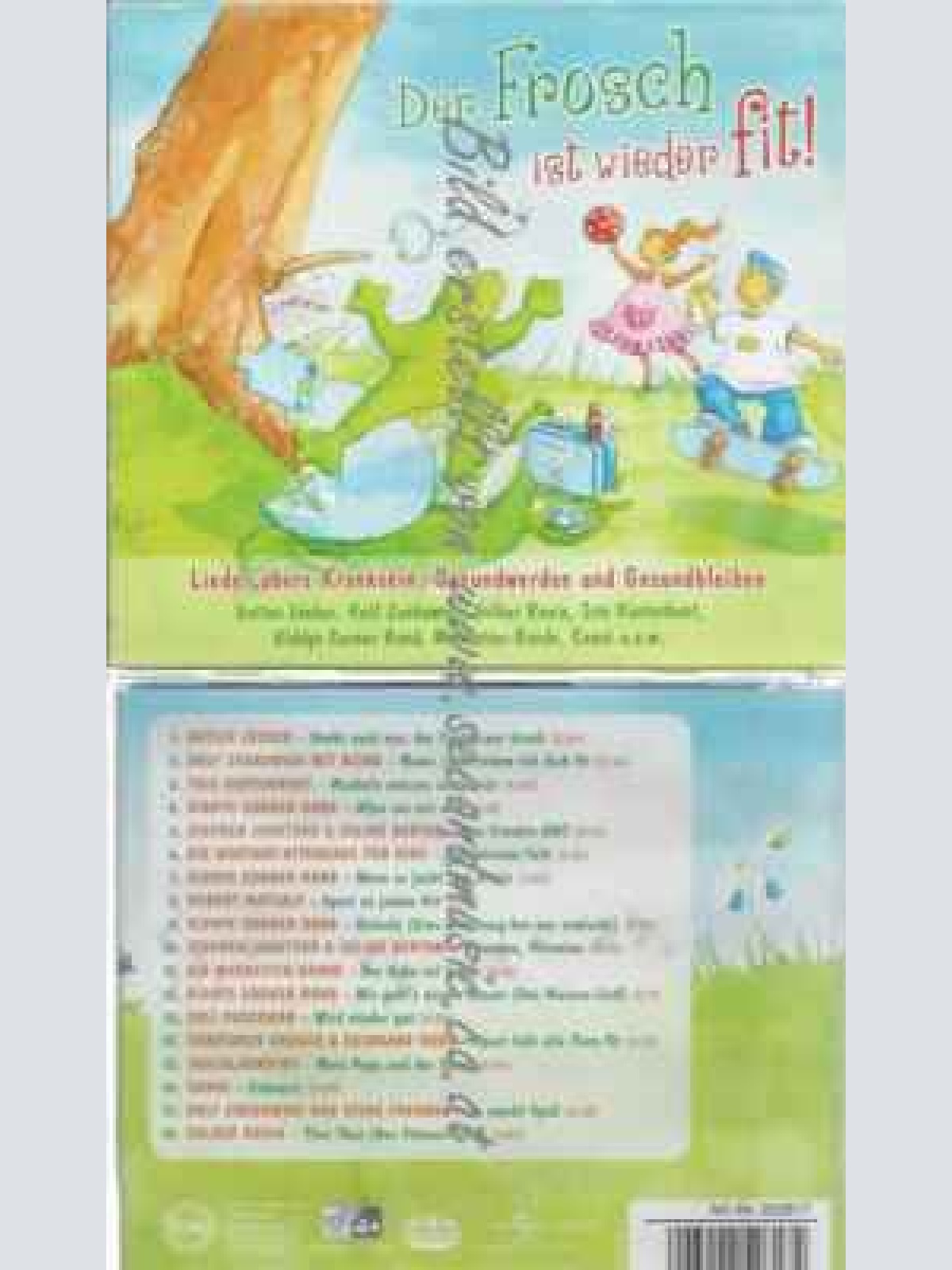 CD--DETLEV JÖCKER, ROLF ZUCKOWSKI, ET AL.--DER FROSCH IST WIEDER FIT