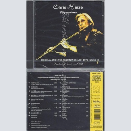 CD--CHRIS HINZE COMBINATION--IMPRESSIONS