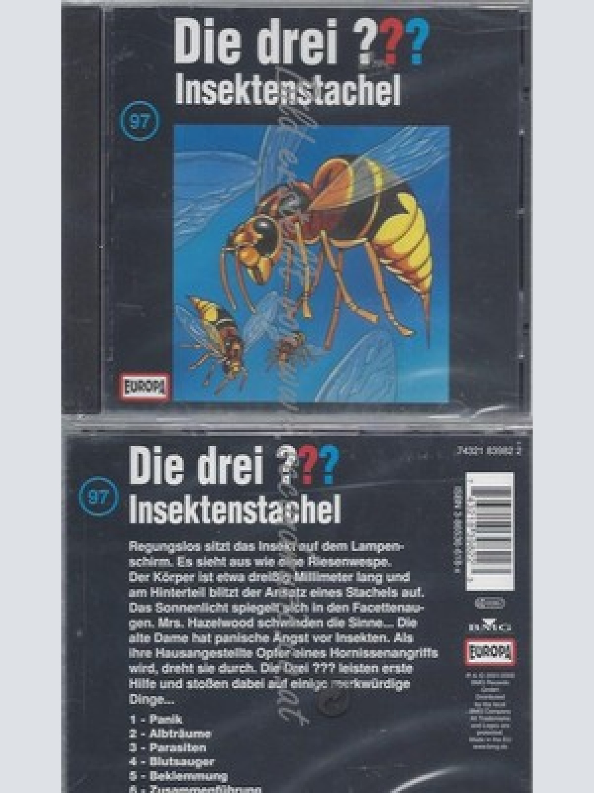 CD--DIE DREI ???--DIE DREI FRAGEZEICHEN - FOLGE 97: INSEKTENSTACHEL