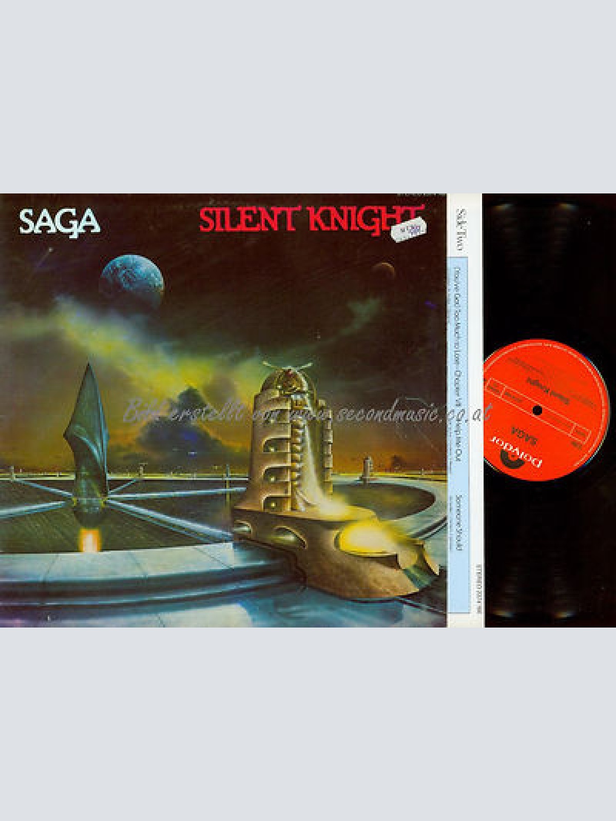 LP--SAGA SILENT KNIGHT -- W GERMANY 2374166