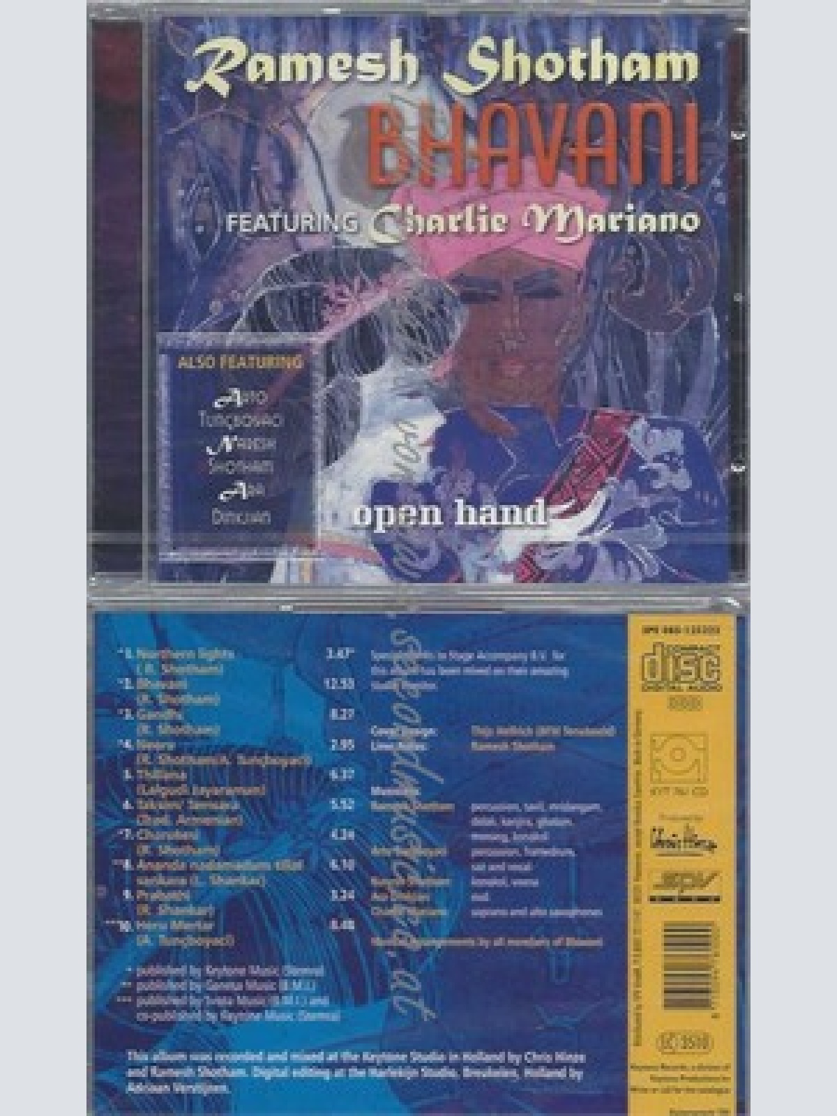 CD--BHAVANI UND CHARLIE MARIANO--BHAVANI