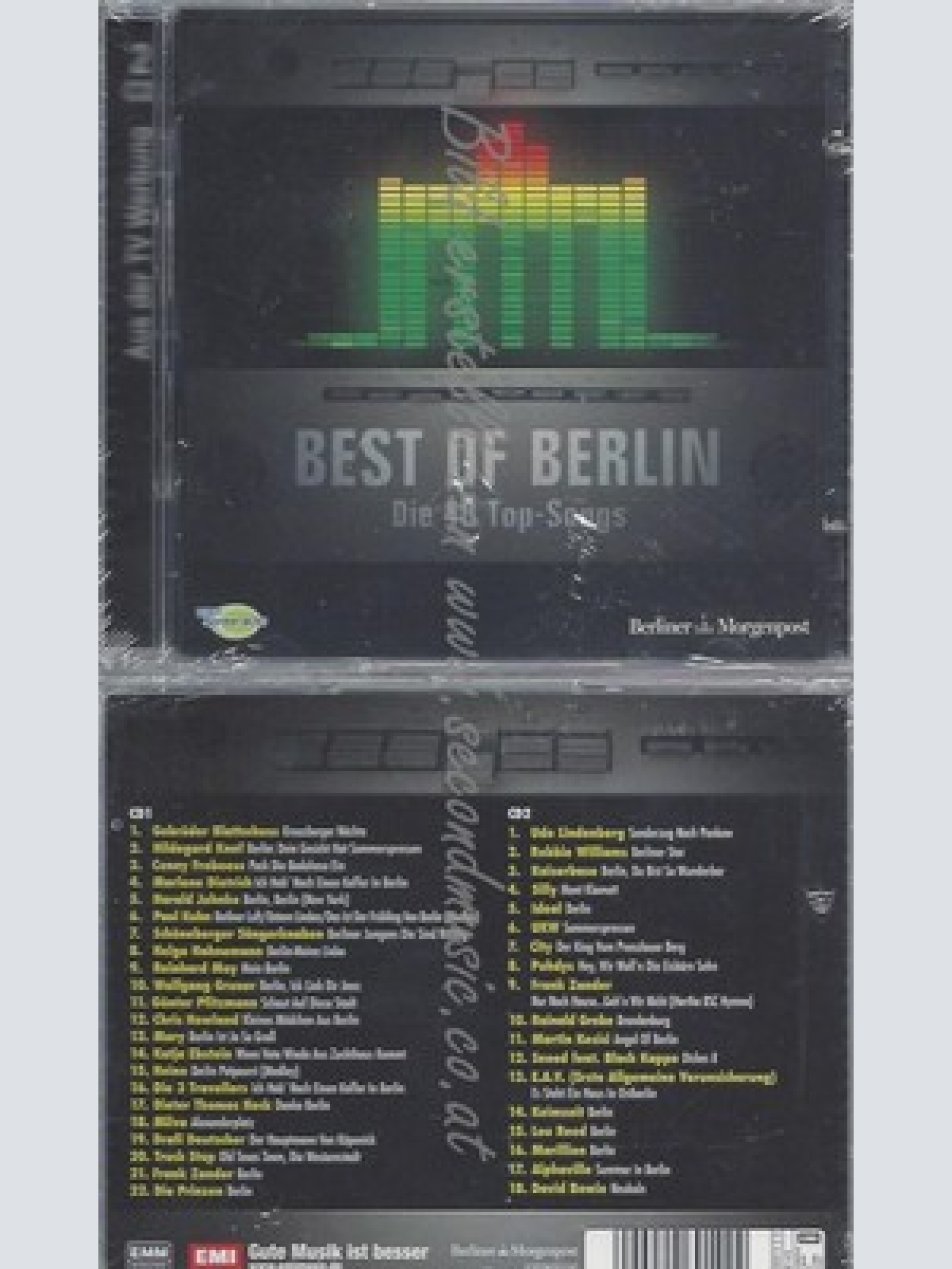 CD--BERLINER MORGENPOST | DOPPEL-CD/ VARIOUS--BEST OF BERLIN