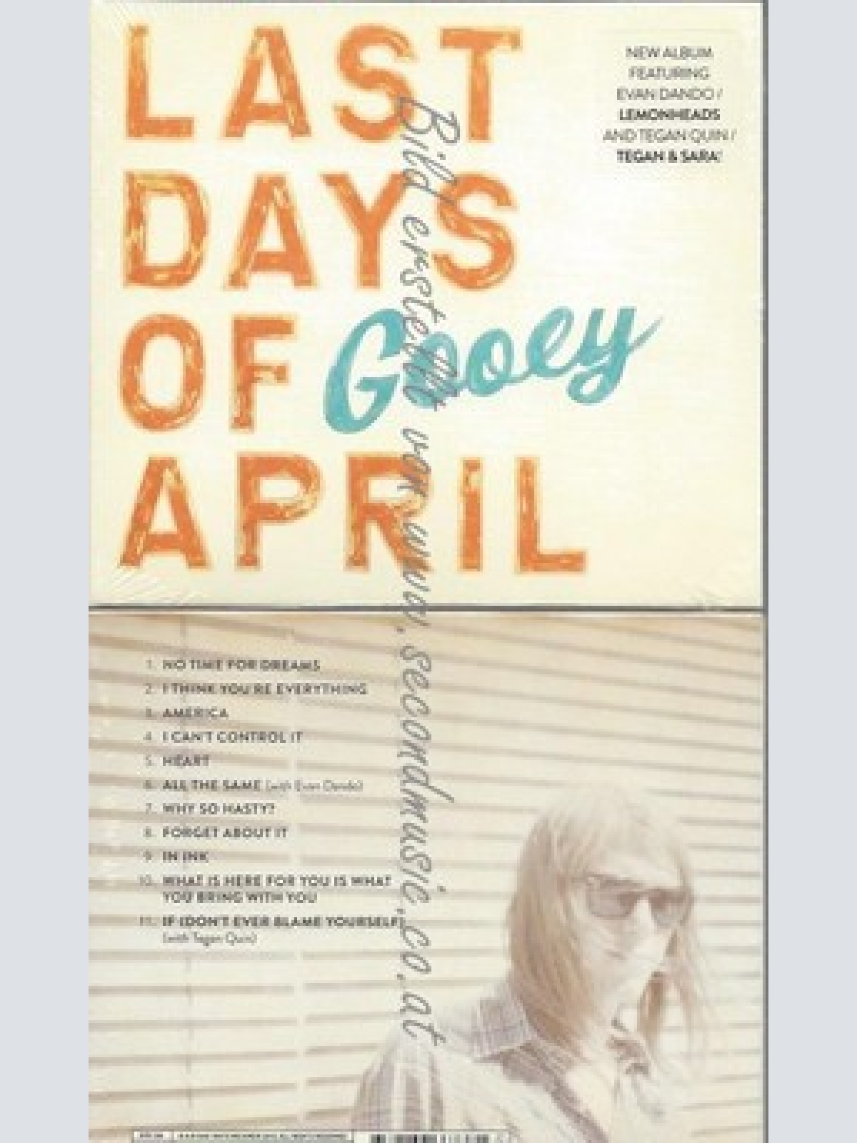 CD--LAST DAYS OF APRIL--GOOEY