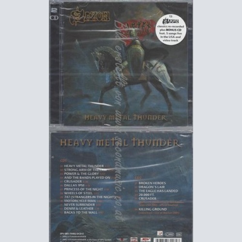 CD--SAXON--HEAVY METAL THUNDER | DOPPEL-CD