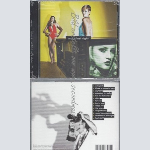 CD--MOBY--LAST NIGHT | IMPORT