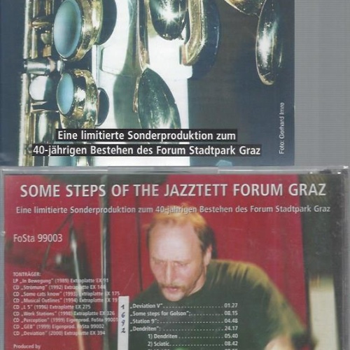CD--SOME STEPS OF THE JAZZTETT FORUM GRAZ
