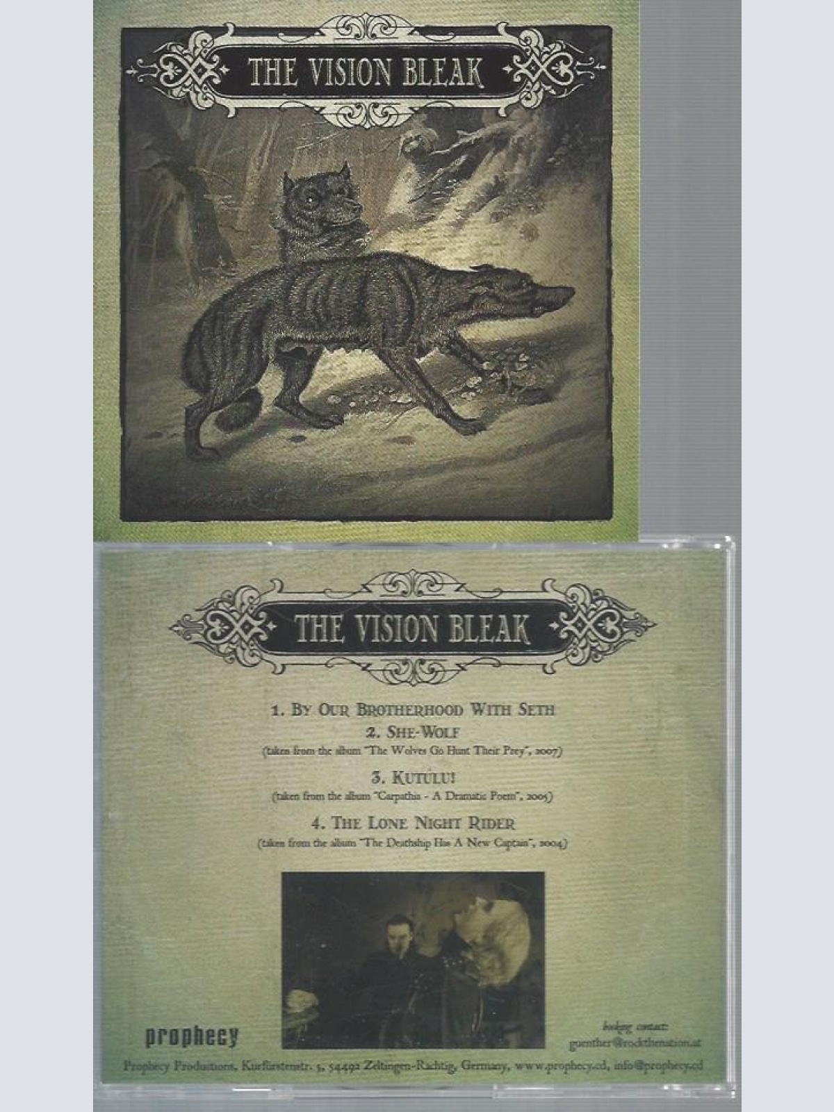 CD--THE VISION BLEAK