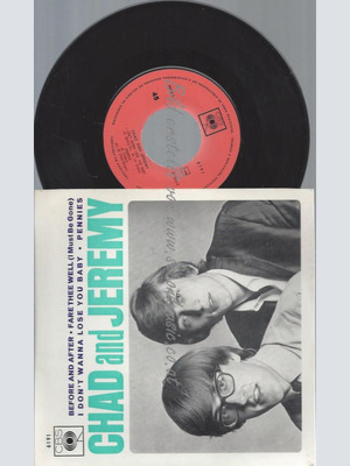 7" EP /CHAD AND JEREMY BEFORE AND AFTER