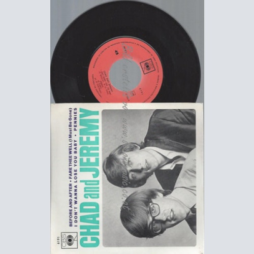 7" EP /CHAD AND JEREMY BEFORE AND AFTER