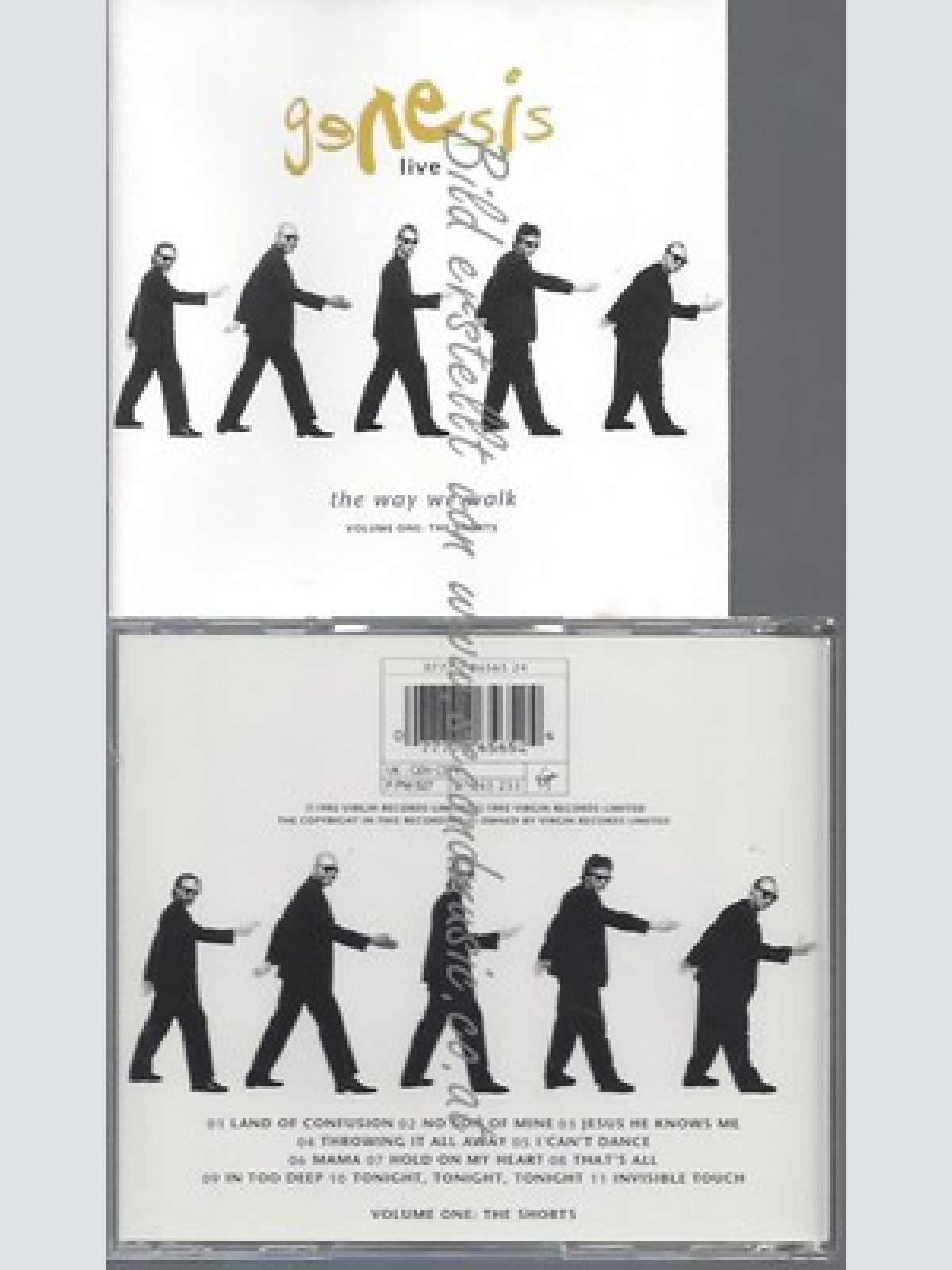 CD--THE WAY WE WALK, VOLUME ONE: THE SHORTS | / GENESIS--LIVE
