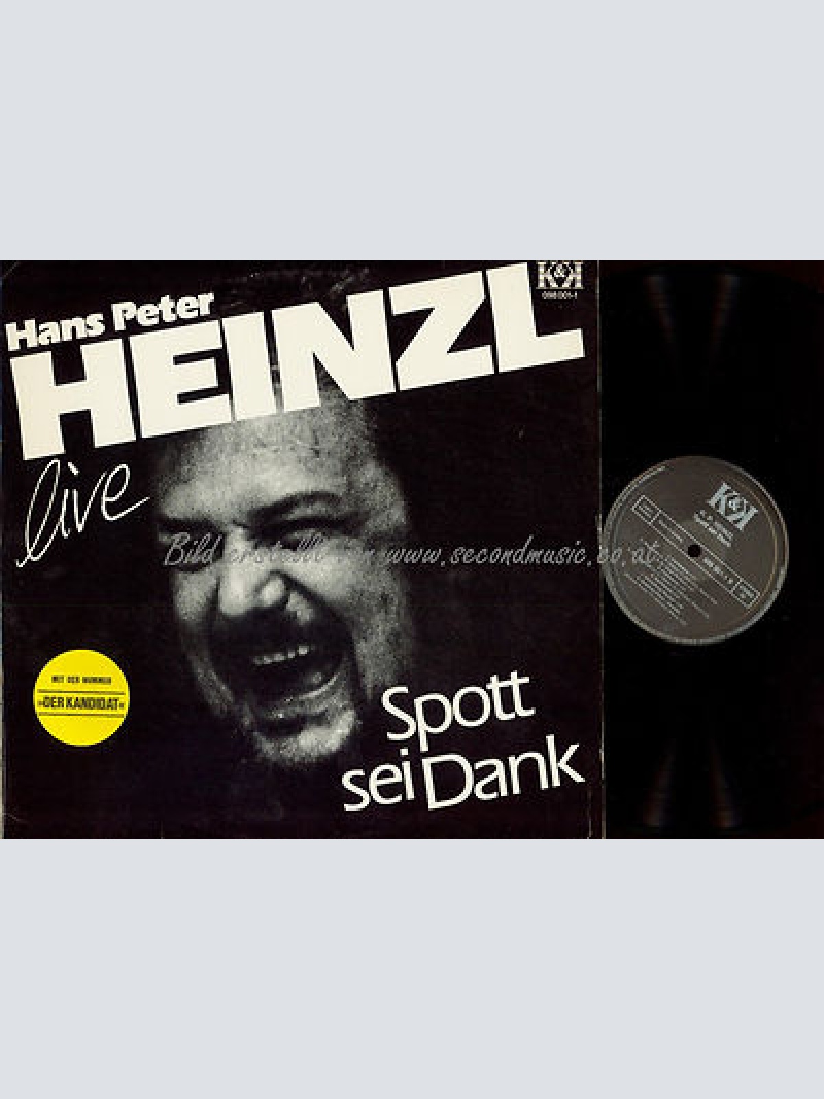 LP--HANS PETER HEINZL SPOTT SEI DANK