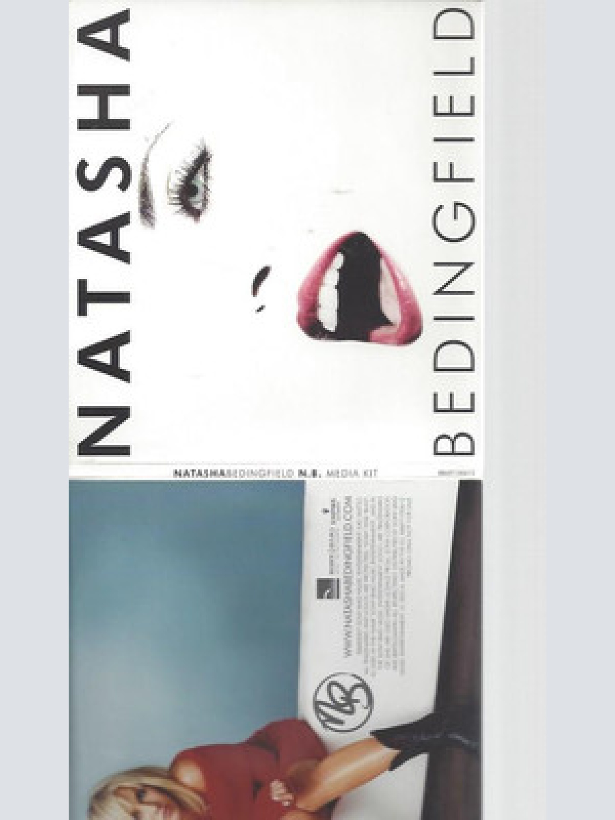 CD--NATASHA BEDINGFIELD MEDIA KIT // PROMO  N B