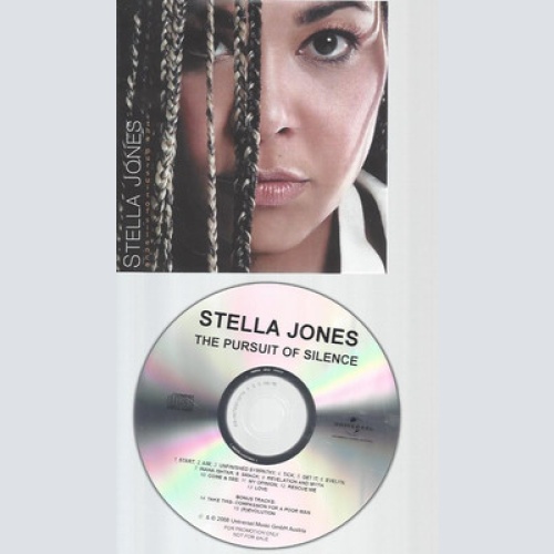 CD-STELLA JONES THE PURSUIT OF SILENCE  // PROMO