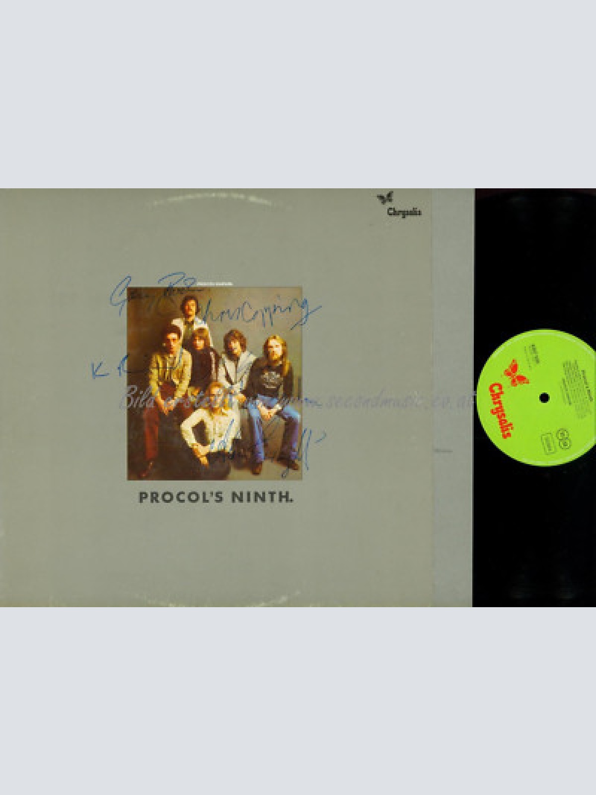 LP-- Procol Harum – Procol's Ninth // DE  / INLAY //