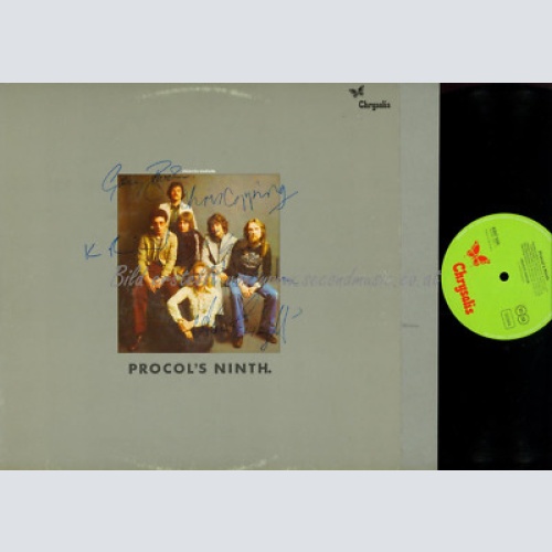 LP-- Procol Harum – Procol's Ninth // DE  / INLAY //